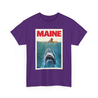 Maine Great White Shark Adult Tee
