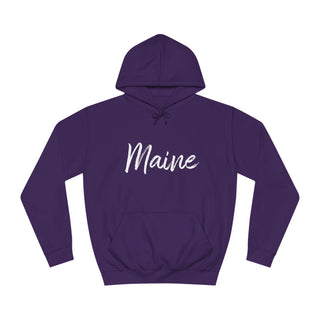 Maine Script Hoodie