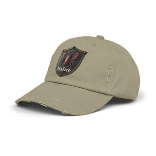 Lobster Crest Distressed Cap