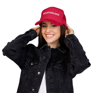 Vacationland Embroidered Foam Trucker Hat