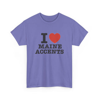 I Heart Maine Accents Tee