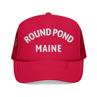 Round Pond Embroidered Foam Trucker Hat