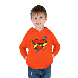 Maine Heart – Toddler Hoodie