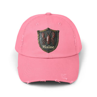 Lobster Crest Distressed Cap