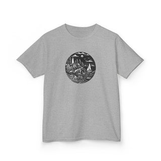 Maine Woodcut- Kids