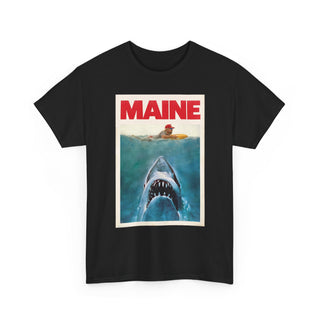 Maine Great White Shark Adult Tee