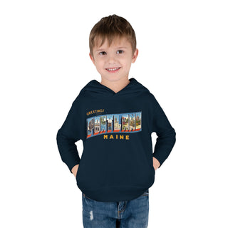 Portland Maine Postcard Unisex Toddler Hoodie