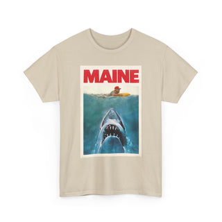 Maine Great White Shark Adult Tee