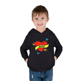 Maine Heart – Toddler Hoodie