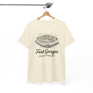 Fort Gorges, Portland Maine Unisex Tee