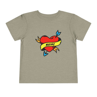 Maine Heart – Toddler Tee