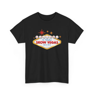 Welcome to Skow Vegas Sign Tee