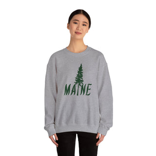 Maine Pine Tree Sweatshirt