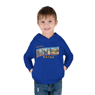 Portland Maine Postcard Unisex Toddler Hoodie