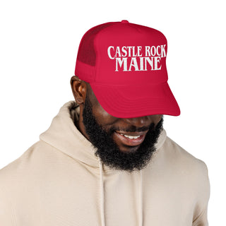 Castle Rock Maine Embroidered Foam Trucker Hat