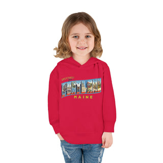 Portland Maine Postcard Unisex Toddler Hoodie