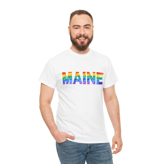 Maine Letters Pride Flag