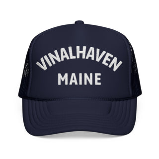 Vinalhaven Embroidered Foam Trucker Hat