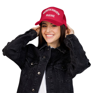 North Haven Embroidered Foam Trucker Hat