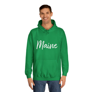 Maine Script Hoodie