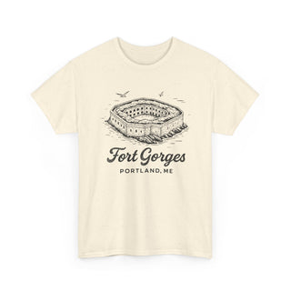 Fort Gorges, Portland Maine Unisex Tee
