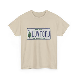 LUVTOFU License Plate