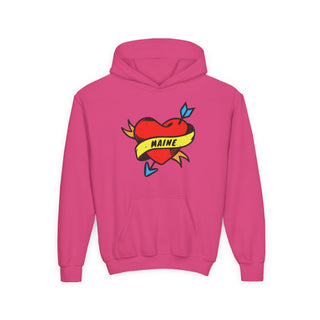 Maine Heart – Kids Hoodie