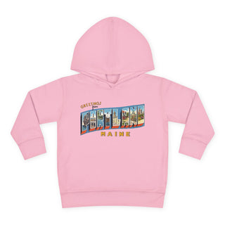 Portland Maine Postcard Unisex Toddler Hoodie