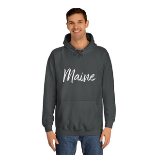 Maine Script Hoodie