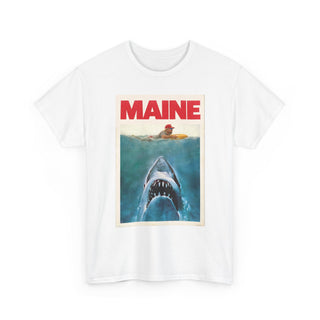 Maine Great White Shark Adult Tee