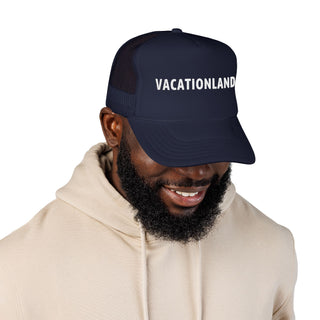 Vacationland Embroidered Foam Trucker Hat