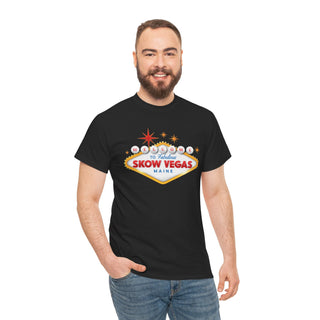 Welcome to Skow Vegas Sign Tee