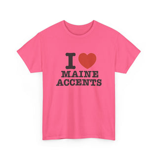 I Heart Maine Accents Tee