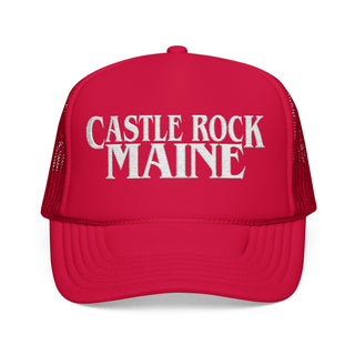 Castle Rock Maine Embroidered Foam Trucker Hat