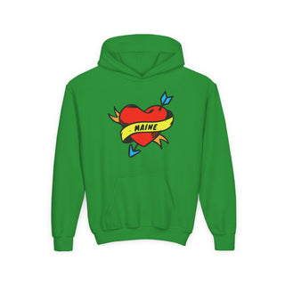 Maine Heart – Kids Hoodie