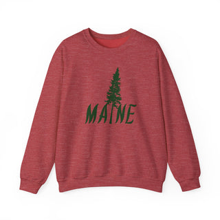 Maine Pine Tree Sweatshirt