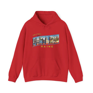 Portland Maine Postcard Hoodie