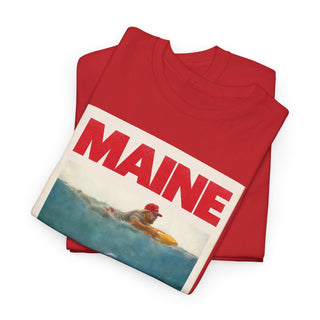 Maine Great White Shark Adult Tee