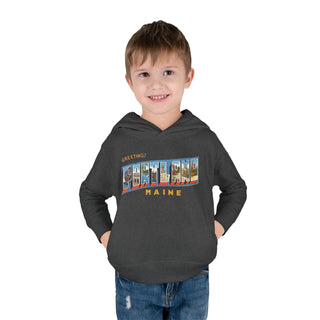 Portland Maine Postcard Unisex Toddler Hoodie