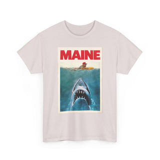 Maine Great White Shark Adult Tee