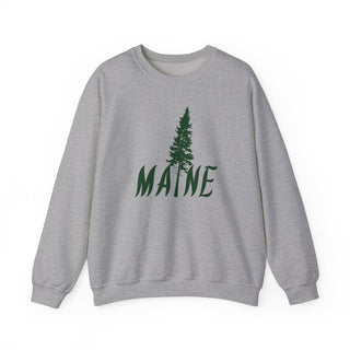 Maine Pine Tree Sweatshirt