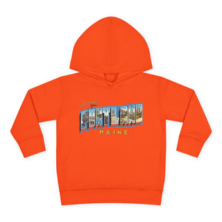 Portland Maine Postcard Unisex Toddler Hoodie