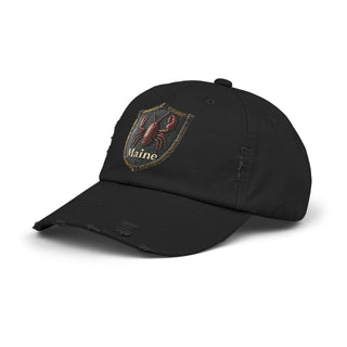 Lobster Crest Distressed Cap