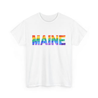 Maine Letters Pride Flag