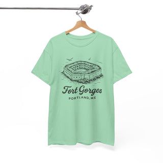 Fort Gorges, Portland Maine Unisex Tee