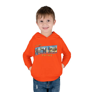 Portland Maine Postcard Unisex Toddler Hoodie