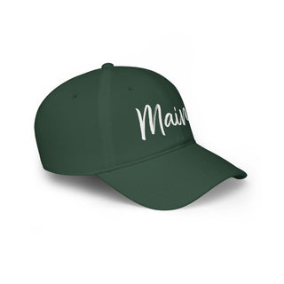 Maine Script Low Profile Cap