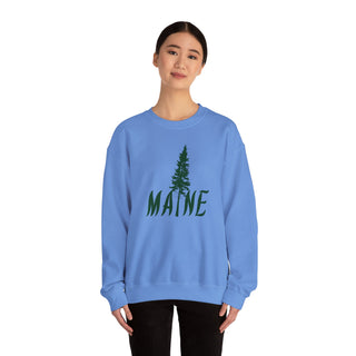 Maine Pine Tree Unisex Sweatshirt