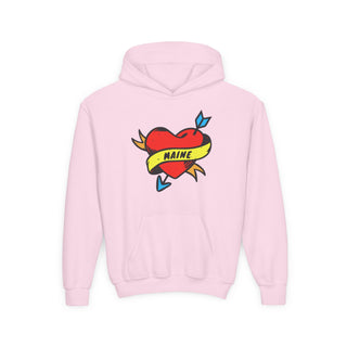 Maine Heart- Kids Hoodie