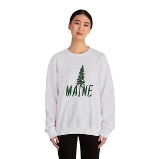Maine Pine Tree Sweatshirt